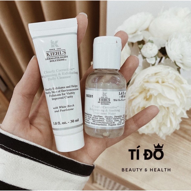 KIEHL'S - [MINISIZE] Sữa Rửa Mặt/Toner Clearly Corrective