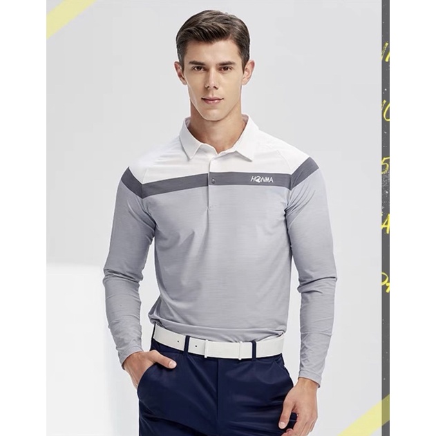 Áo golf nam - Áo golf dài tay Honma 2022 - hàng nhập khẩu chất đẹp