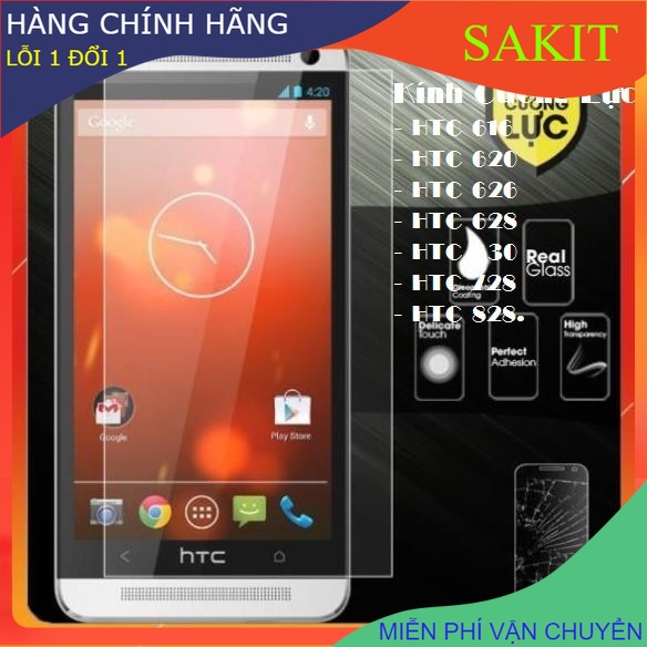 Kính Cường Lực HTC 616 - HTC 620 - HTC 626 - HTC 628 - HTC 630 - HTC 728 - HTC 828.