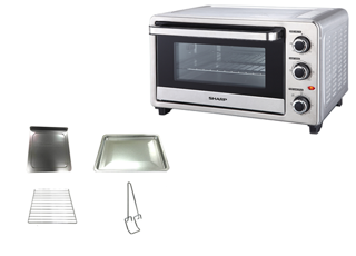Lò nướng điện Sharp EO-A25RCSV-ST 1500W 25L (Bạc)