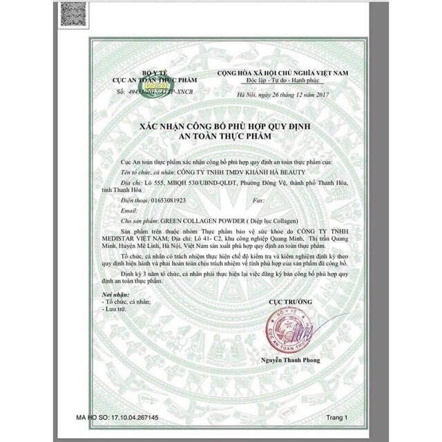 Diệp Lục Collagen Chính Hãng [Nguyên Mã ] | BigBuy360 - bigbuy360.vn