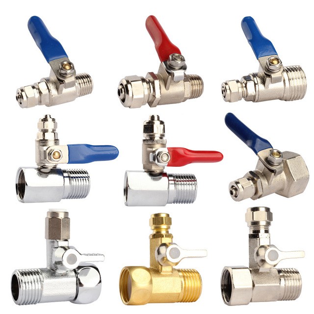 Van Lọc Nước 2 Điểm 3 Điểm Bằng Hợp Kim Đồng Thau Loại 4 Đến 2 4 Van 3 Công Tắc