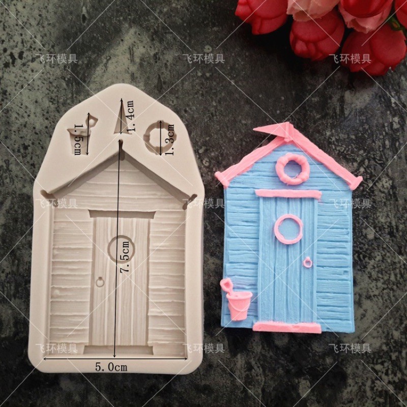 silicon cửa trang trí bánh