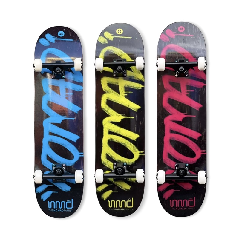 Ván truot skateboard cao cấp Châu Âu - NOMAD COMPLETE TAG SERIES COMPLETE 8.0