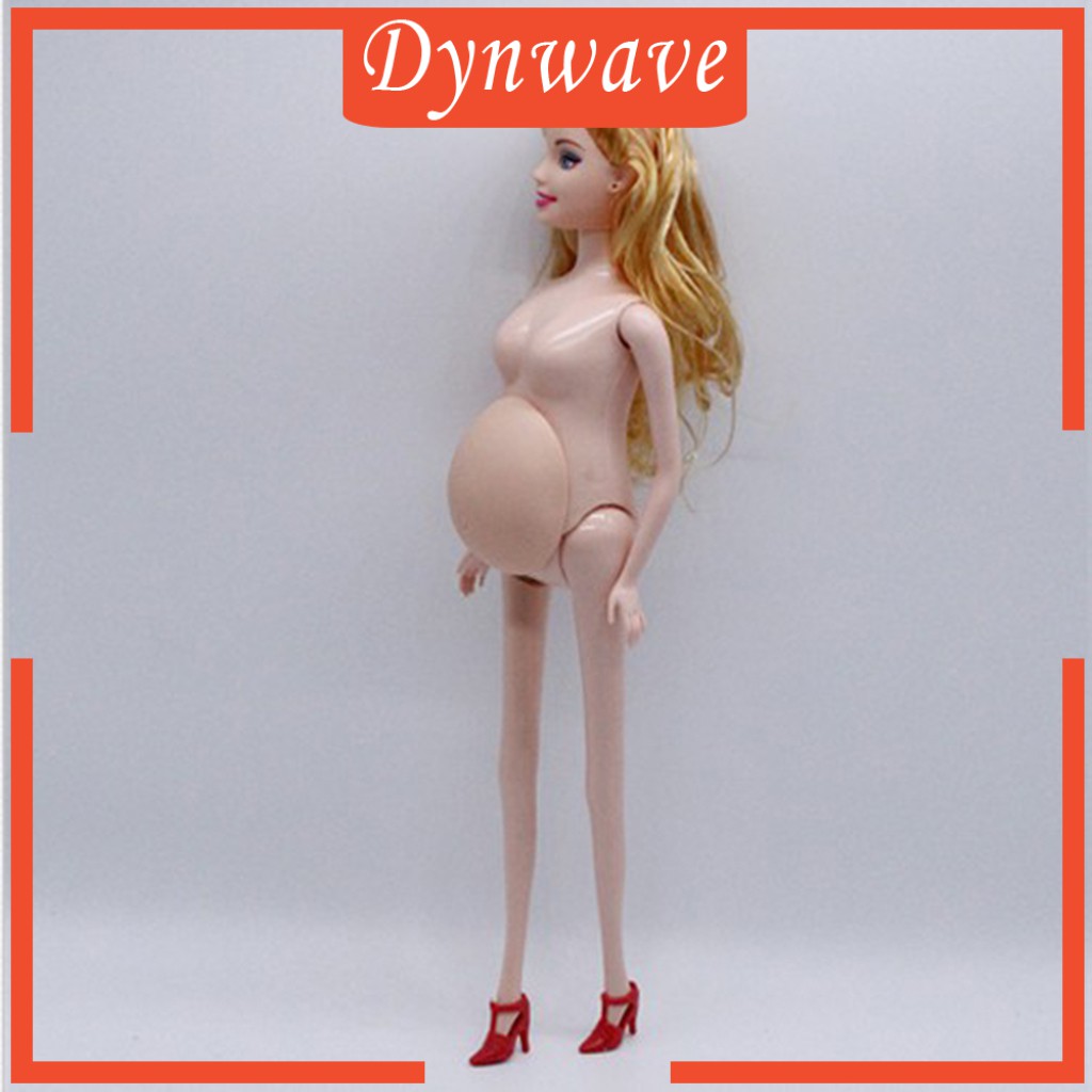 [Dynwave] Đồ Chơi Búp Bê Mẹ Bầu Thật Có Em Bé Trong Cơ Thể Giáo Dục Cho Bé Gái #B