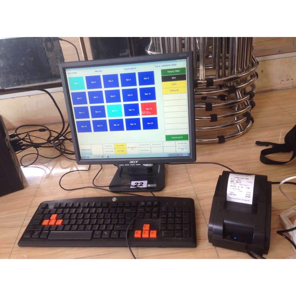 BỘ MÁY TÍNH TIỀN ĐÁP ỨNG ĐẦY ĐỦ MỌI LOẠI MÔ HÌNH: NHÀ HÀNG/ QUÁN ĂN/ QUÁN CAFE...