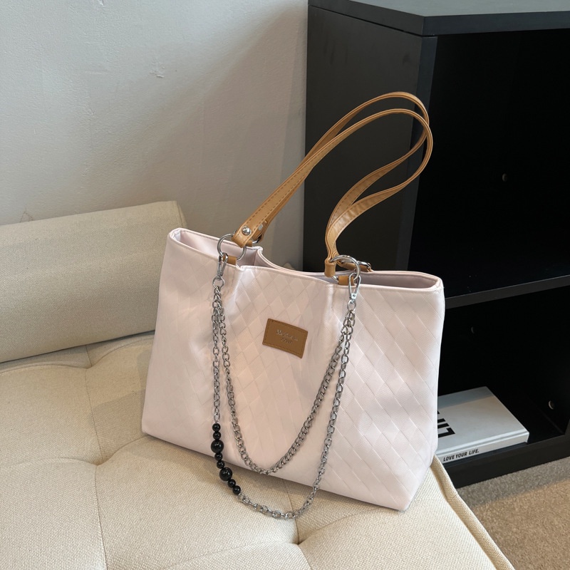 Túi Xách Da PU Cỡ Lớn Đính Đá Sang Trọng Hợp Thời Trang