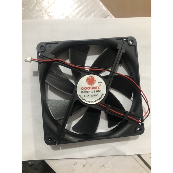 Fan 13,5cm 0.4A kích thước 13,5x13,5x2,5cm mới giảm ồn cho psu