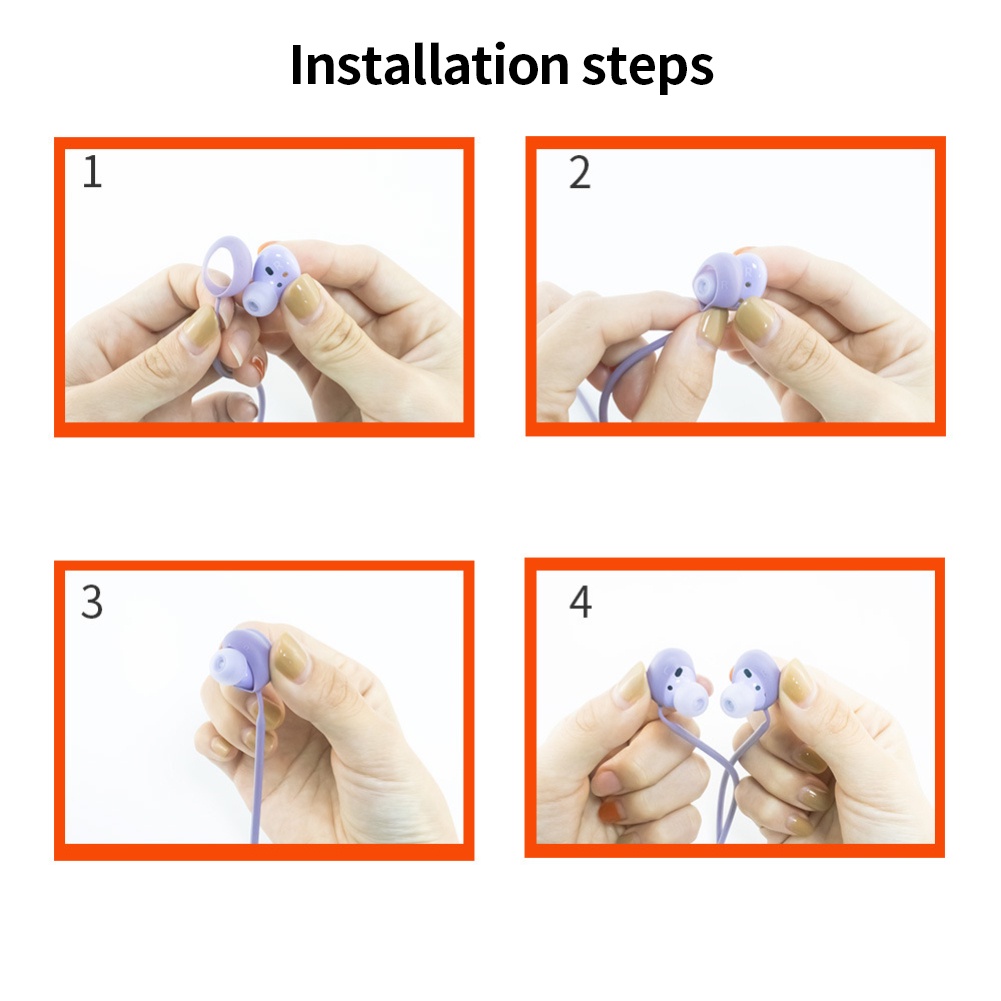 Dây Giữ Tai Nghe Silicon Chống Thất Lạc Cho Samsung Galaxy Buds Dây Đeo Cổ Tai Nghe Bluetooth Không Dây Chống Mồ Hôi Prettyhat