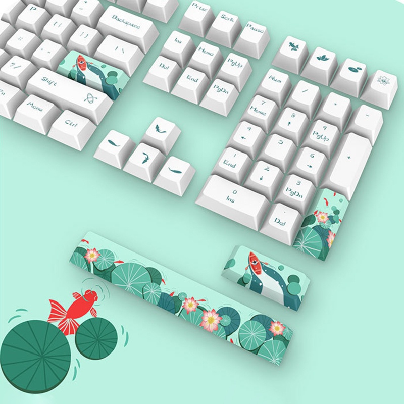 Bàn Phím Cơ Chơi Game 108 Phím Mojito Cherry