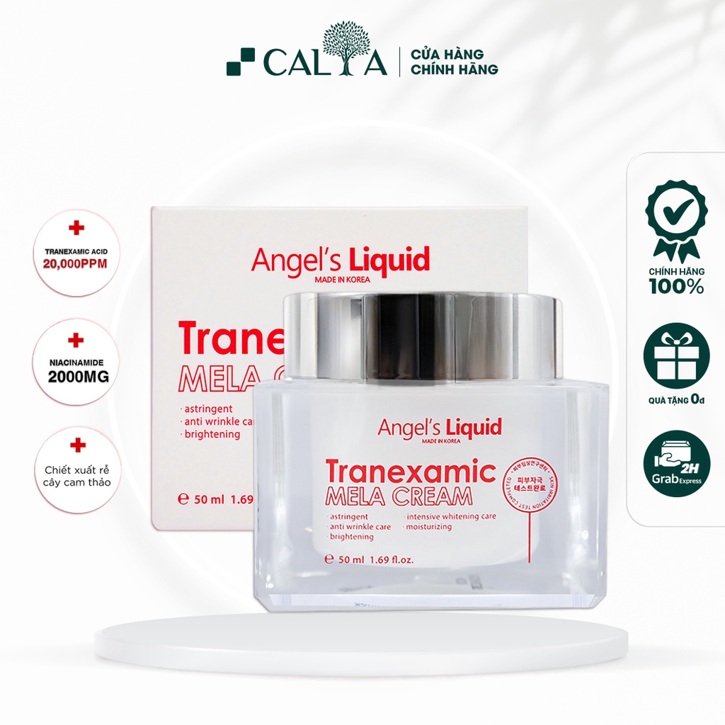 Kem Dưỡng Angel's Liquid Tranexamic Acid Mờ Nám Chuyên Sâu, Dưỡng Trắng Da - Angel Liquid Tranexamic Mela Cream 50ml