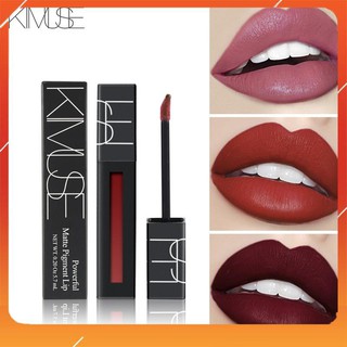 Son kem lì KIMUSE Powerful Matte Pigment Lip 5.7ml (Tặng 1 mask ốc sên dưỡng da)