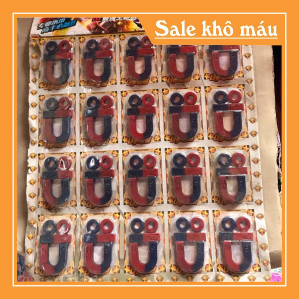 Vỉ 20 bộ nam châm chữ U