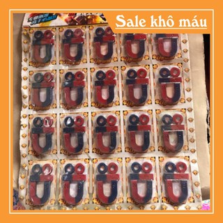 Vỉ 20 bộ nam châm chữ u