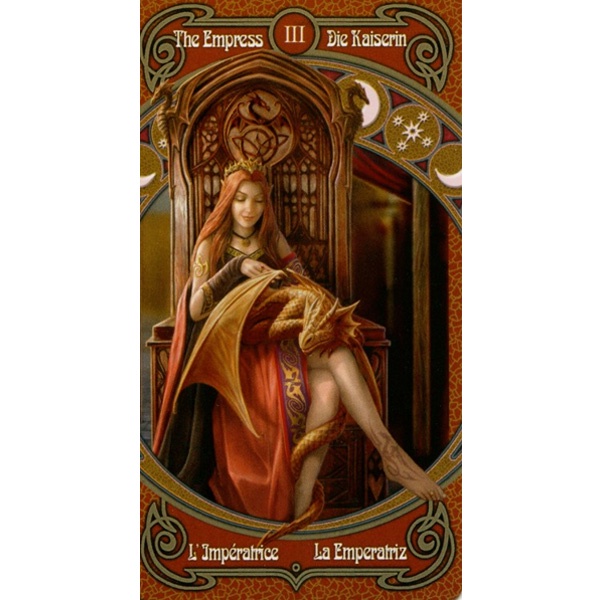 Bộ Bài Anne Stokes Legends Tarot (Mystic House Tarot Shop) - Bài Gốc Authentic Chính Hãng 100%
