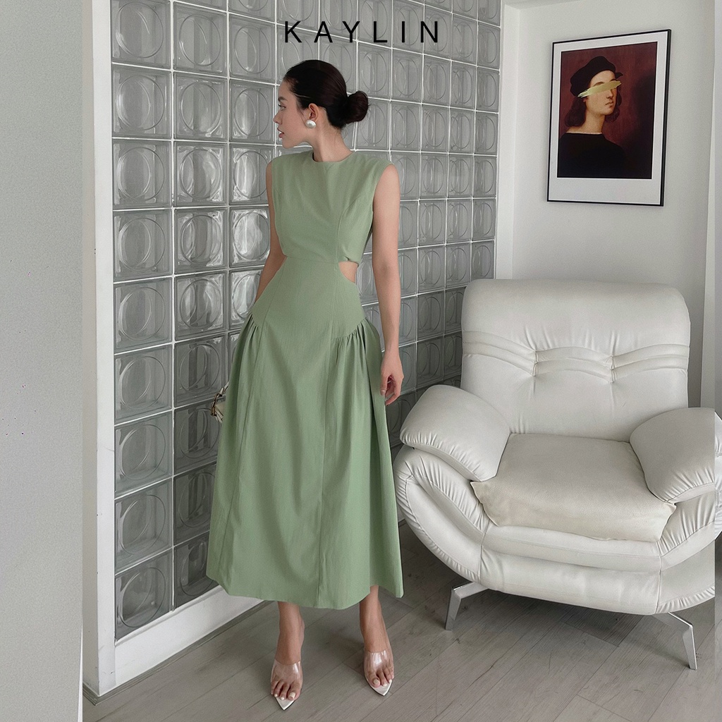 Đầm khoét eo phong cách KAYLIN - N1751