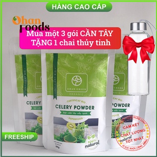 BỘT CẦN TÂY giả.m cân Organic sấy lạnh Nhật Bản 50gram,Bột Cần Tây Ohan Green Đẹp Da Đẹp Dáng