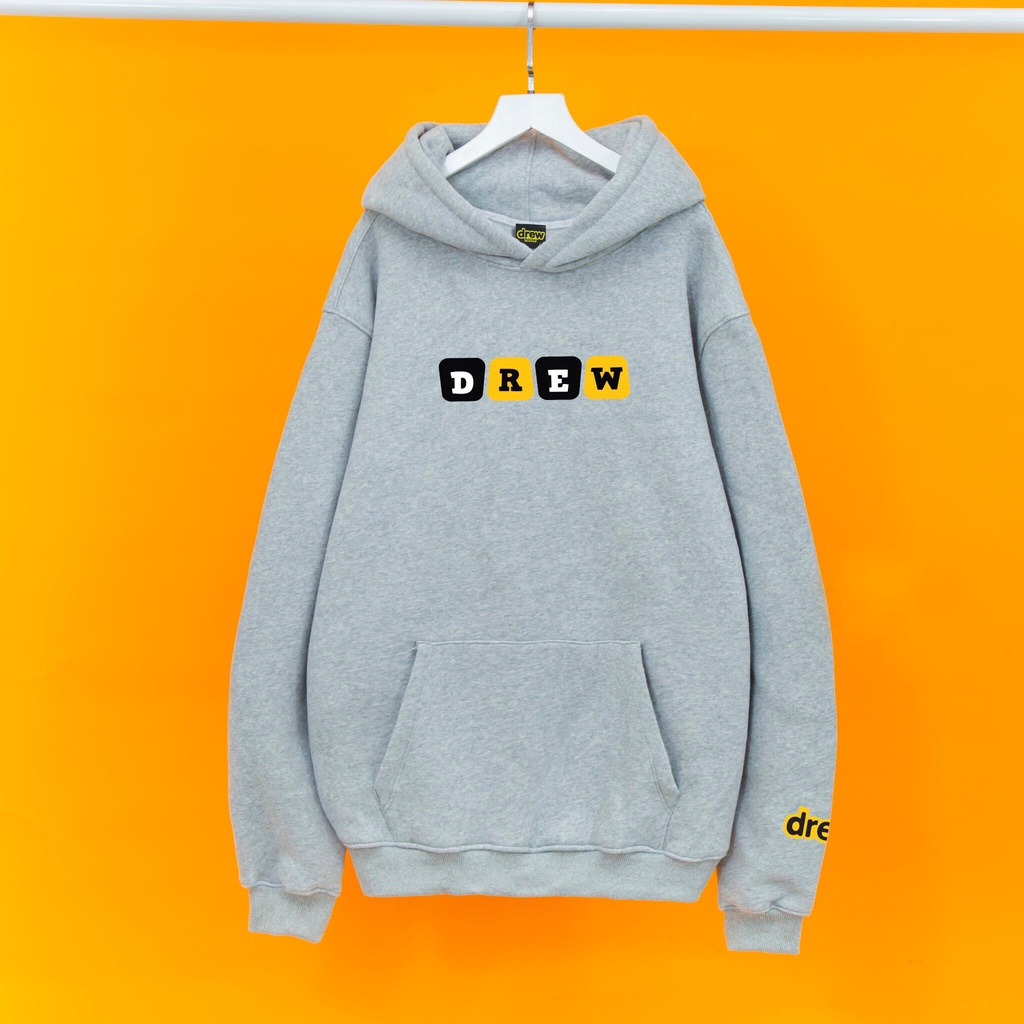 Áo nỉ Hoodie DREW HOUSE CHỮ ĐEN VÀNG Hogoto shop , Áo hoodie nam nữ nỉ bông cotton