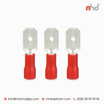 Đầu Cosse Ghim Capa Đực và Cái đã chụp nhựa MHD MDD/FDD  /Giá bao