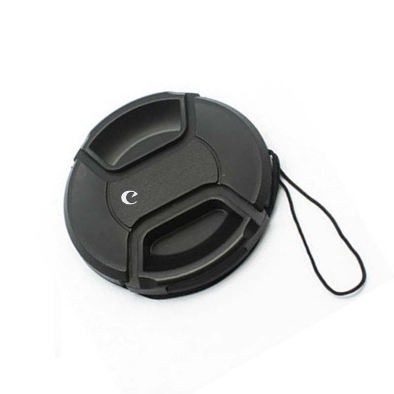 NIKON CANON Nắp Đậy Ống Kính Máy Ảnh 49 52 55 58 62 67 72 77 82 86mm