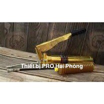 Bơm mỡ tay 2 ty 900cc hộp nhựa, hộp giấy