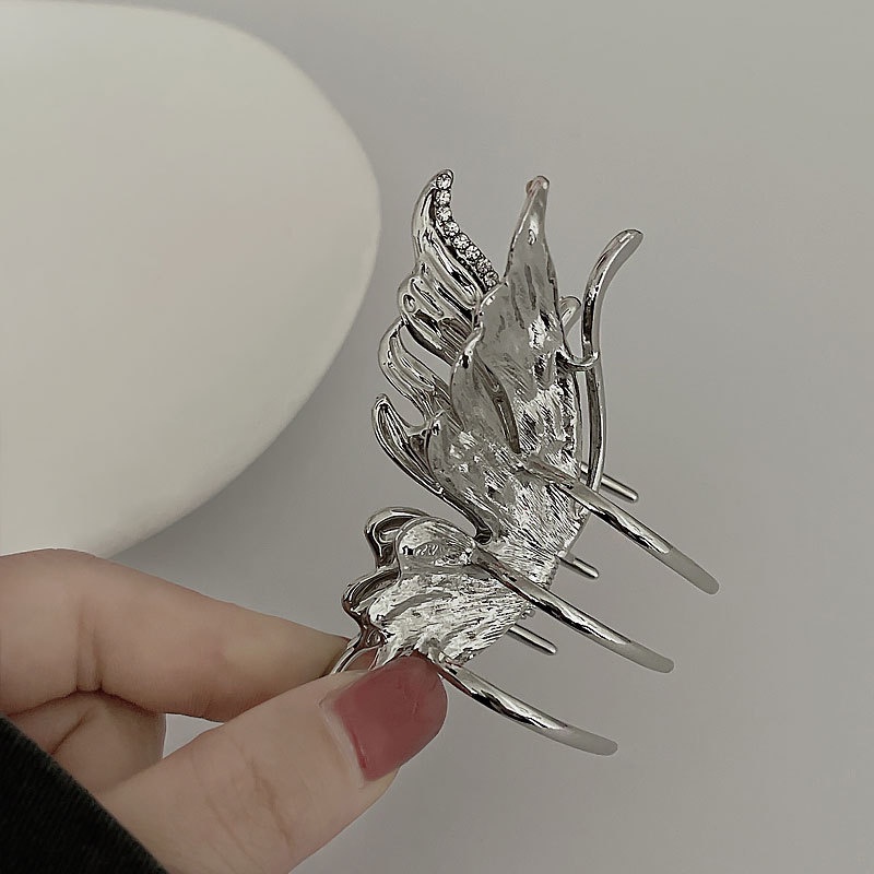 (MớI) Kẹp TóC HìNh Bươm BướM ĐíNh Đá Xinh XắN