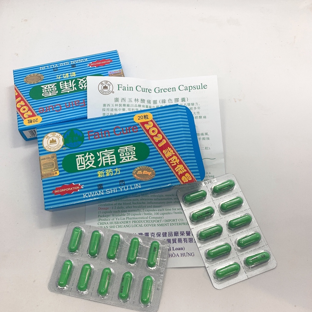 Toan Thống Linh Đài Loan Tem Bầu Và Vuông Hộp 20 Viên- Hỗ Trợ Xương Khớp