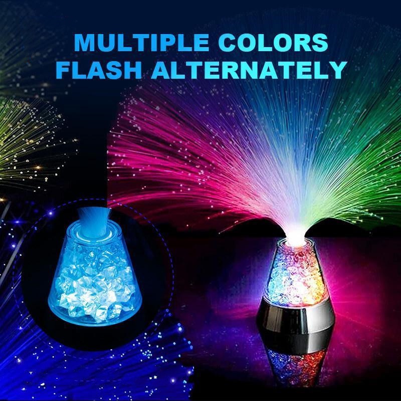 Đèn led sợi quang rgb thay đổi màu sắc độc đáo tiện dụng trang trí nhà cửa/tiệc cưới