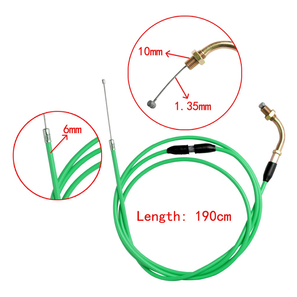 Dây ga，honda Yamaha Keihin pe pwk OKO RSZ DIO JOG Keihin， cho bình xăng ， họng 24mm-  họng42mm ，Thay thế bình xăng bằng cáp nhựa Pe Pwk chất lượng cao