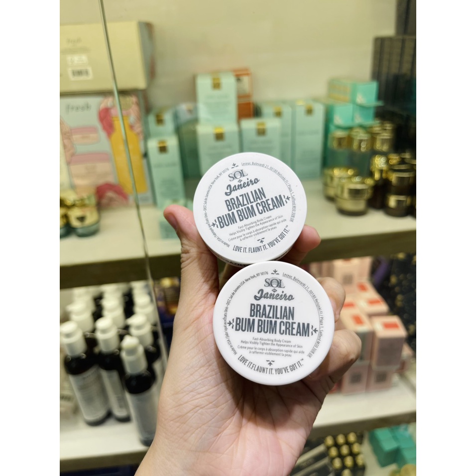 [SIZE 25ML] Dưỡng thể săn chắc body SOL JANEIRO Brazilian Bum Bum Cream Minisize