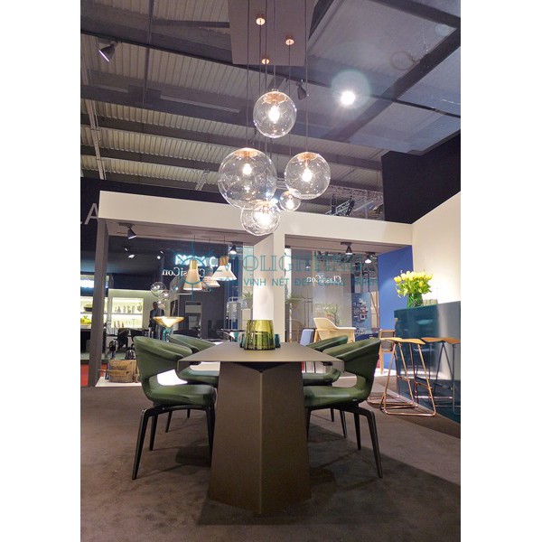 Đèn thả trang trí bàn ăn cầu thuỷ tinh THCN70-18