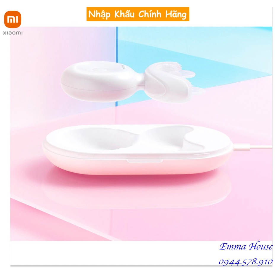 [Combo kèm 4 tuýp Gel] Máy ngậm trắng răng Xiaomi Dr.Bei W7, Hàng chính hãng BH 01 Tháng