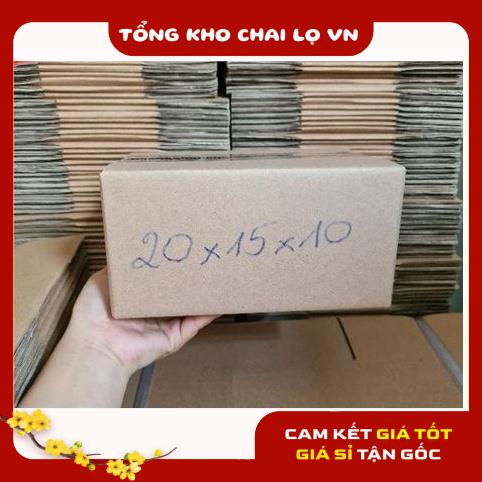 [SIÊU RẺ] [20x15x10] Thùng Hộp Carton Đóng Gói Hàng , phụ kiện du lịch