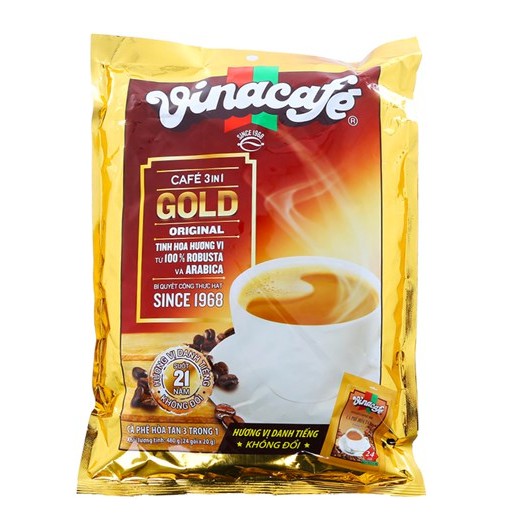 CAFE SỮA VINACAFE 3IN1 GOLD 480G.1 | BigBuy360 - bigbuy360.vn