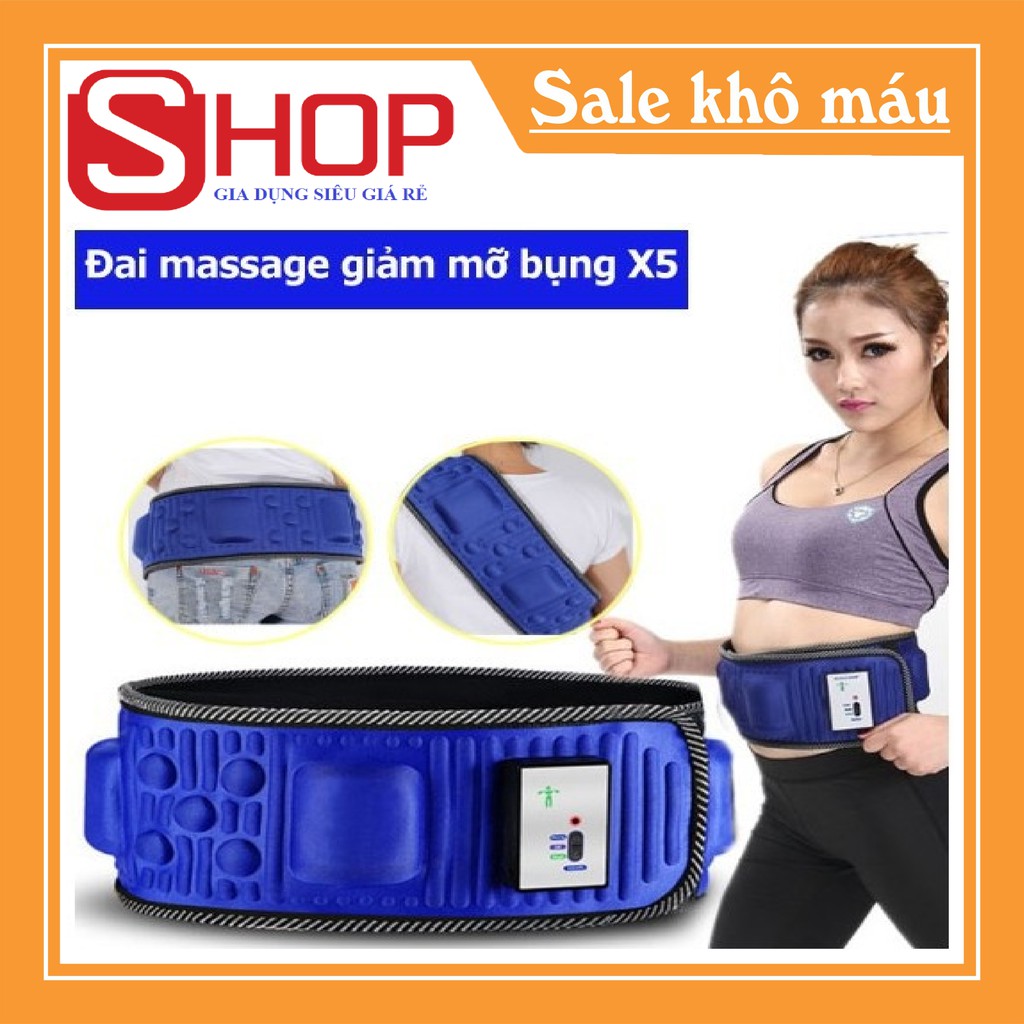 ĐAI X5 MASSAGE TAN MỠ (SIÊU GIÁ RẺ)