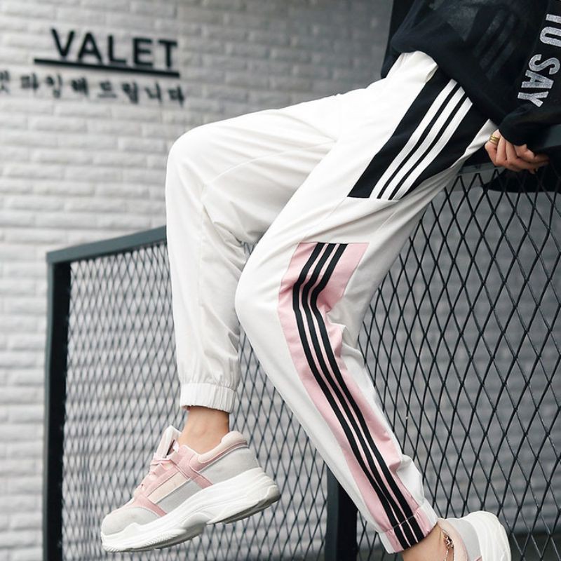 Quần legging thể thao lưng cao chất liệu co giãn thoải mái