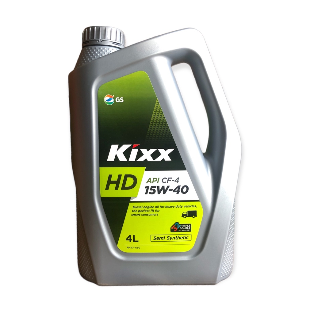 Nhớt bán tổng hợp Kixx HD CF-4 15w40 dành cho máy dầu 