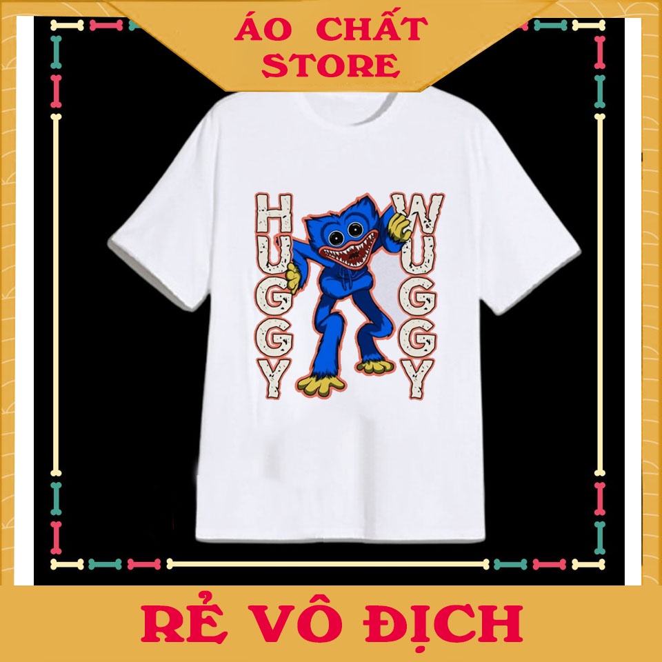 Áo thun cho bé trai in hình hoạt hình Poppy Playtime - 4 mẫu HOT bán chạy