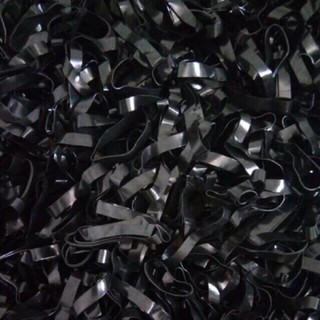 Chun nịt buộc tóc màu đen 25 cái cho mọi lứa tuổi