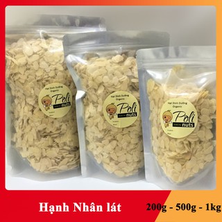 Hạnh Nhân Lát Polinuts Mỏng Trắng Tươi Làm Bánh, Ngũ Cốc, Sữa Hạt Túi 200g / 500g / 1Kg