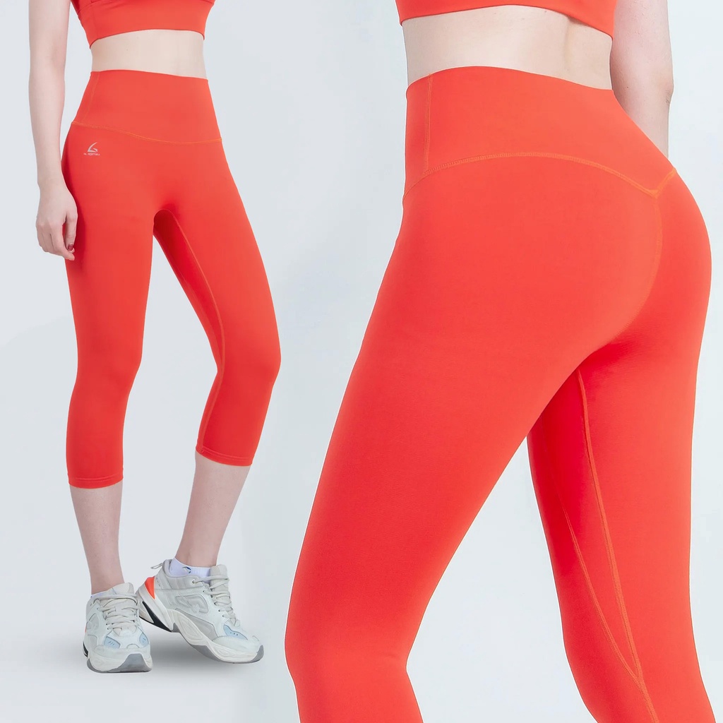 Quần thể thao Gladimax S-Legging GLT03 Lửng Tim Mông bản cao cấp lưng cao, ôm mông, tôn dáng mặc tập gym, yoga