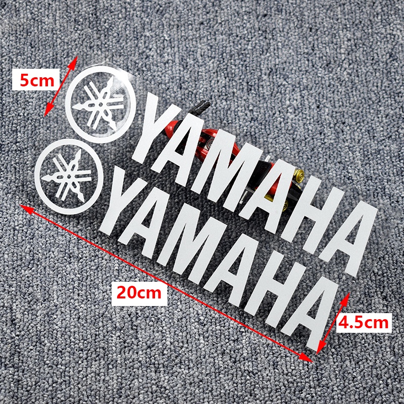 Miếng Dán Phản Quang 2d Trang Trí Bình Xăng Xe Mô Tô yamaha