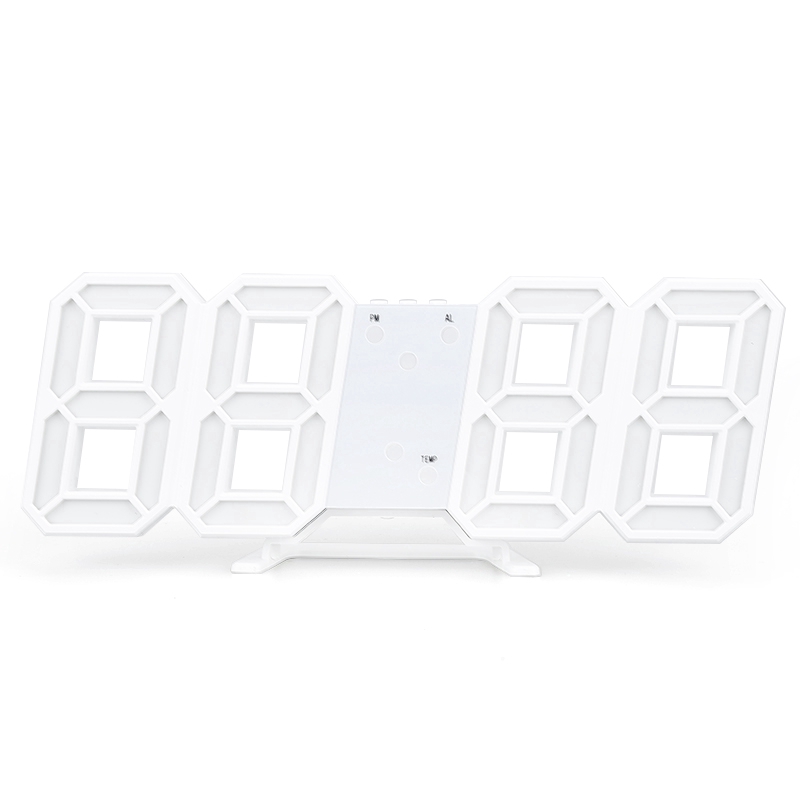 Đồng Hồ Báo Thức Điện Tử 3d Có Đèn Led