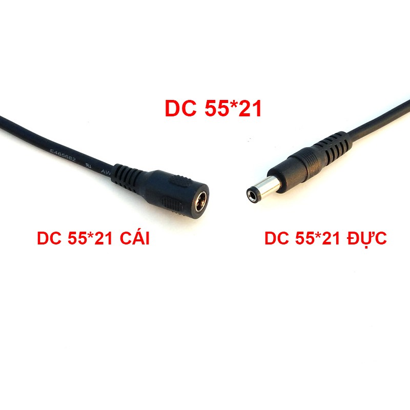 ĐẦU NỐI  ĐỰC CÁI 5521 CHO NGUỒN DC