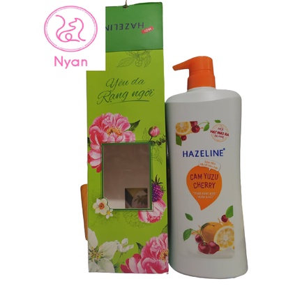 Hộp Quà Sữa Tắm Hazeline (900g) nhiều loại