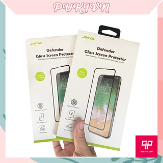 Kính cường lực iphone 12/12pro/12promax chính hãng jinya defender