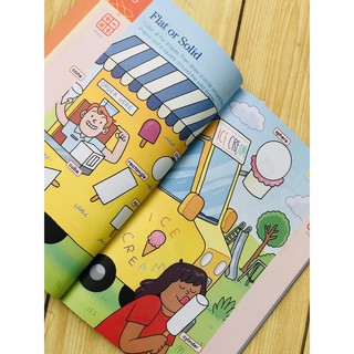 Sách Summer brain quest K1 Sách tiếng Anh rèn luyện tư duy cho bé 5 - 6 tuổi Bìa mềm Á Châu Books