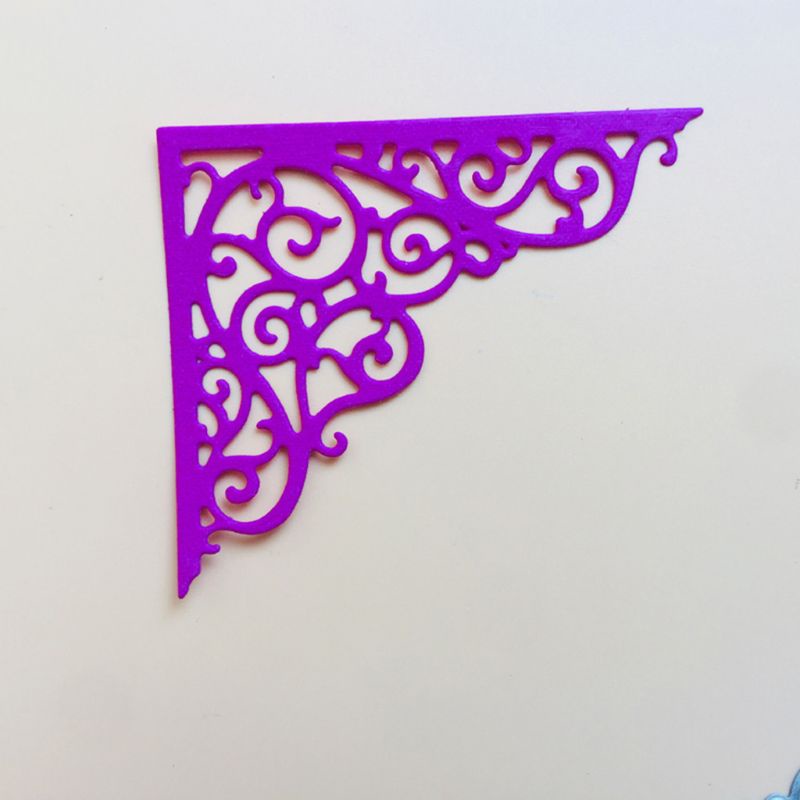 Khuôn Cắt Giấy Làm Từ Kim Loại Hình Góc Blala Trang Trí Scrapbook