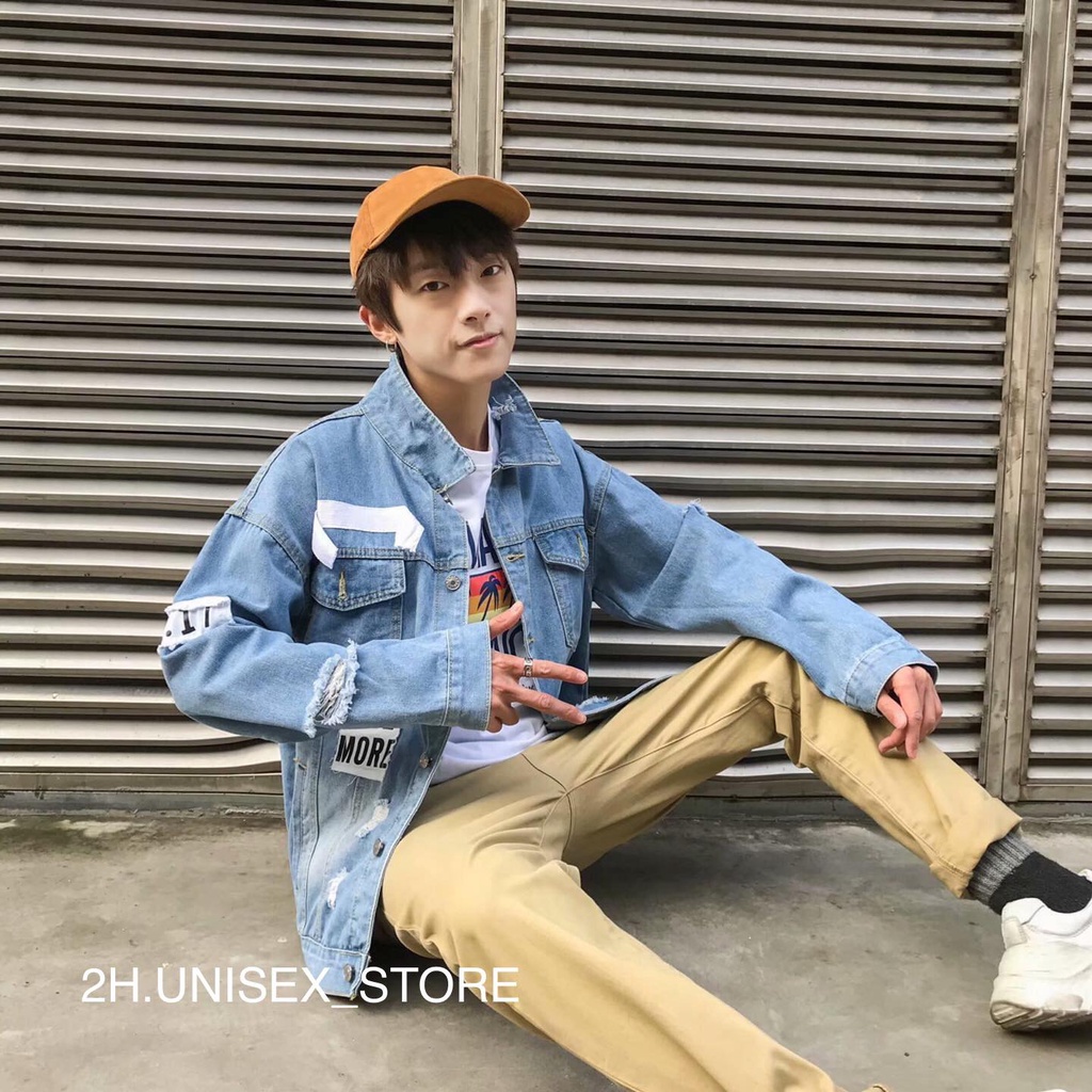 ÁO KHOÁC JEAN NAM NỮ UNISEX TRỜI TRANG 2H.UNISEX_STORE