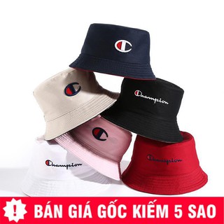 HOTNón Bucket 2 Mặt Unisex Champion- nón bucket rẻ